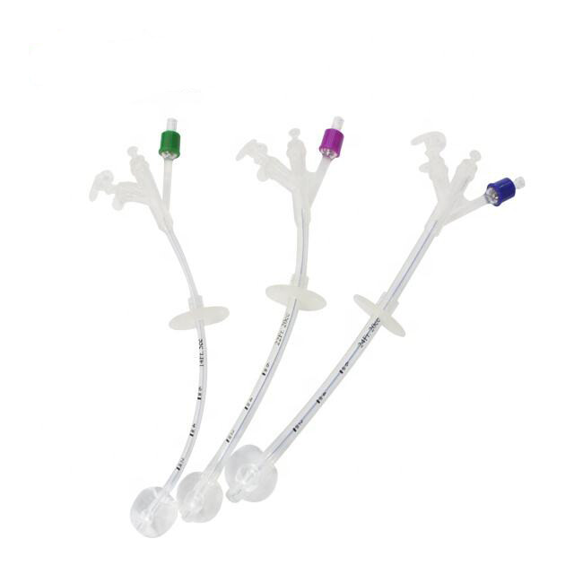 New High Quality Disposable Silicone Gastrostomy Feed PEG Tube Gastrostomy Tube