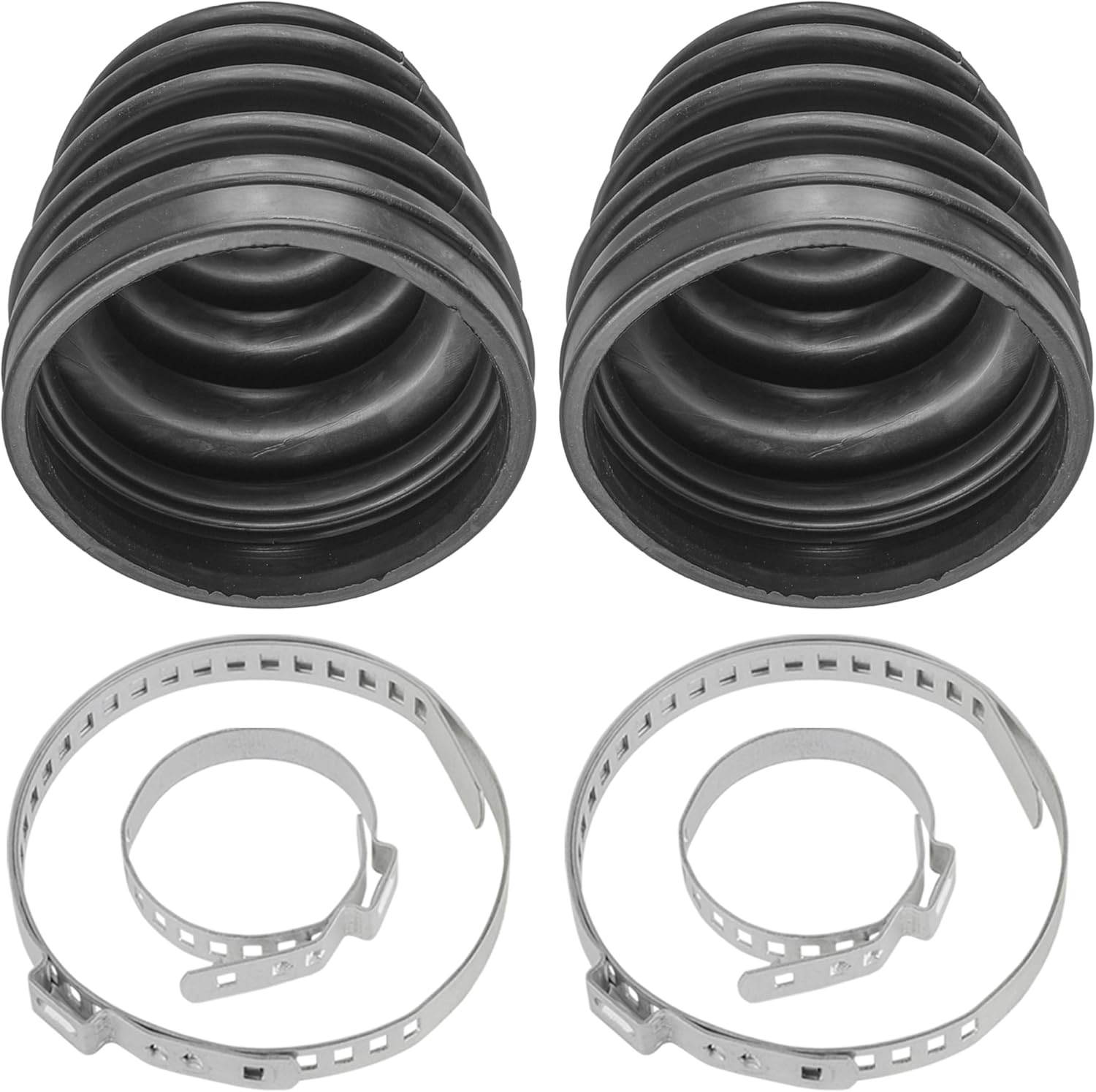 Caltric Rear Axle Inner And Outer Cv Boot Kits Compatible with Polaris Sportsman