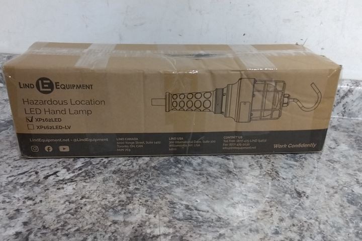 Lind Equipment XP162LED-50P 120VAC 800 Lm 9W Hazardous Location LED Hand Lamp