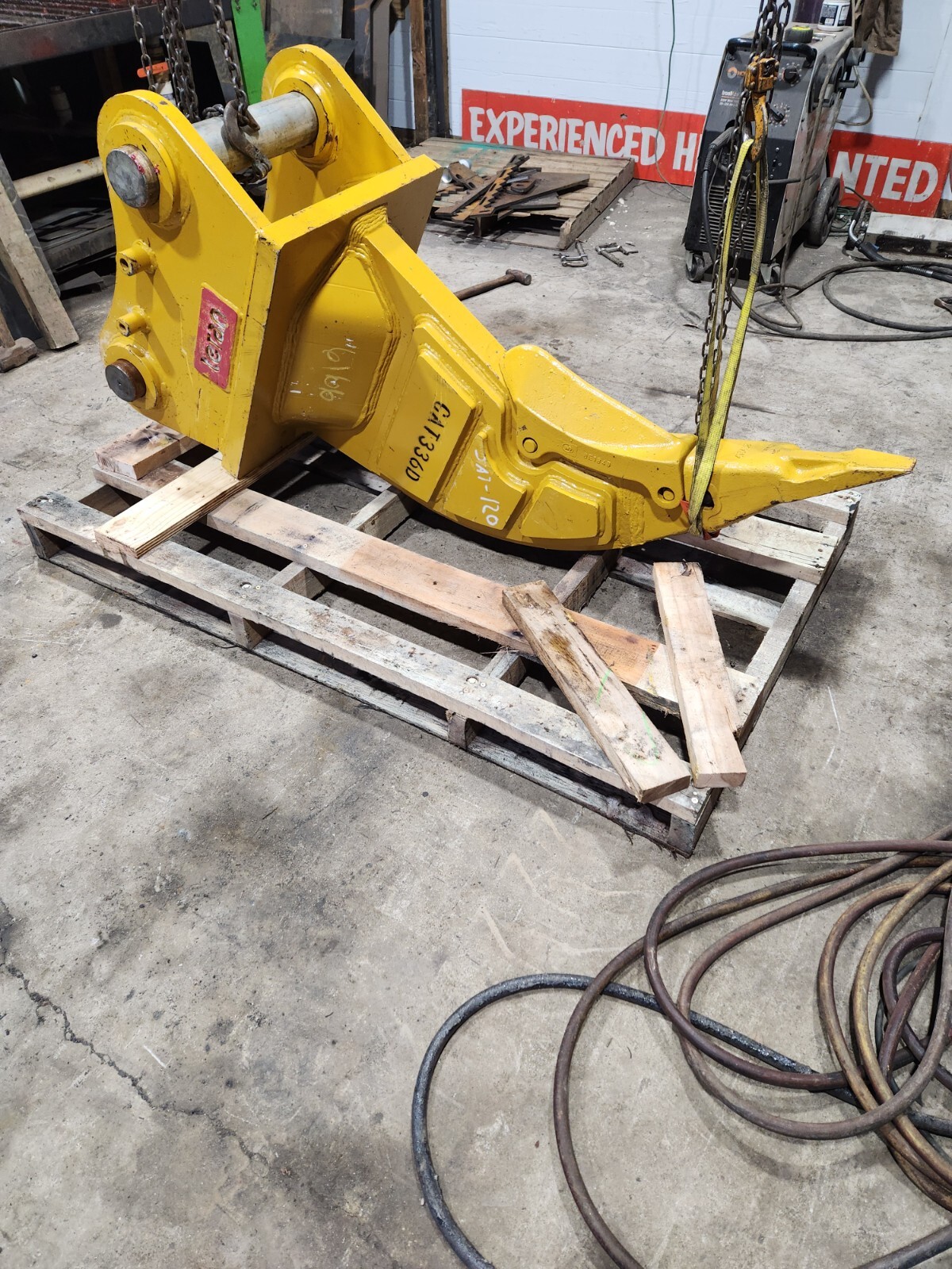 New Caterpillar 336 CAT Frost Ripper Tooth Excavator Stump Root 90mm 100mm Pin