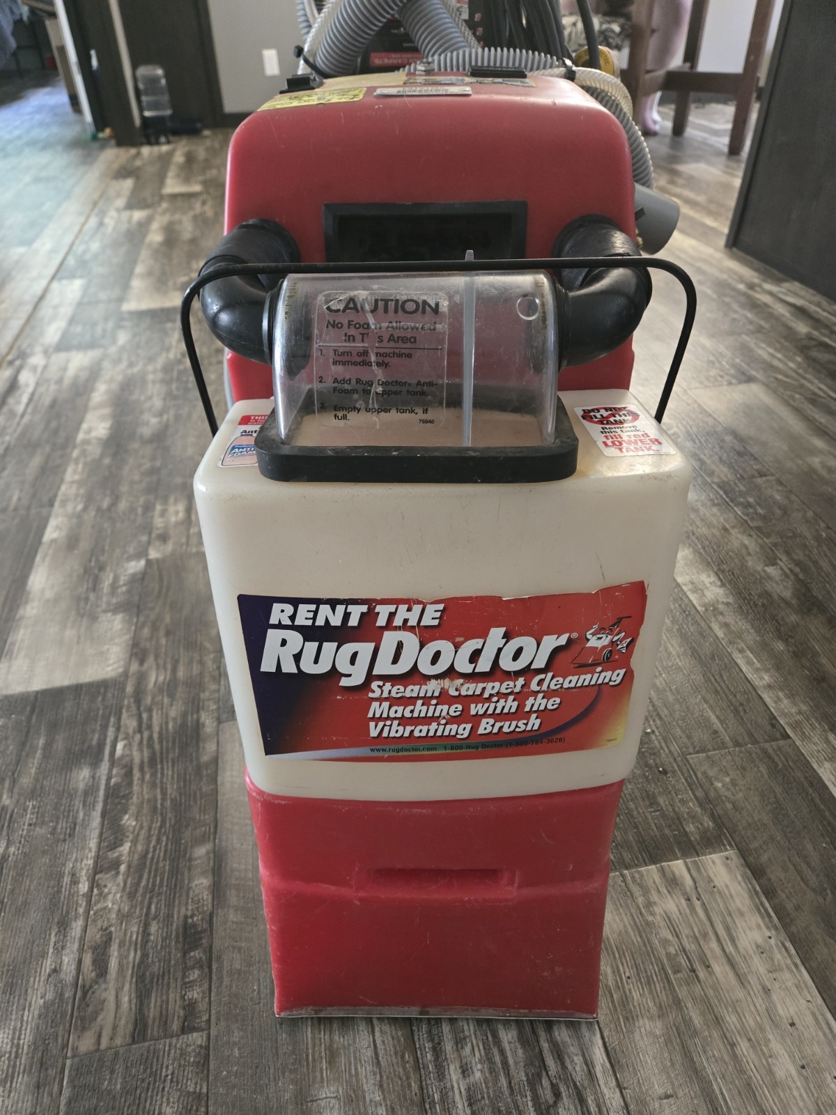 Rug Doctor E1 MP-R Upright Corded Carpet Cleaner w/ Hose Upholstery Tool