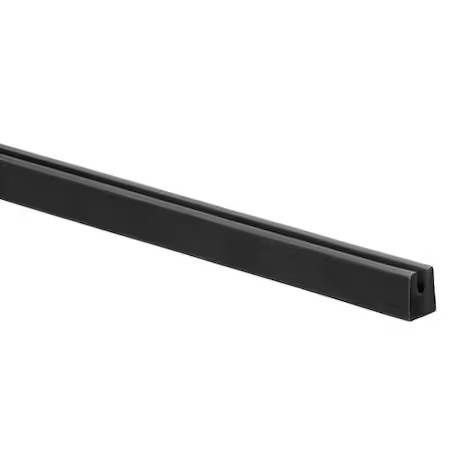 Zoro Select Ztrim-13 Rubber Edging, Sbr, 100 Ft Length, Non-Adhesive Backing,,