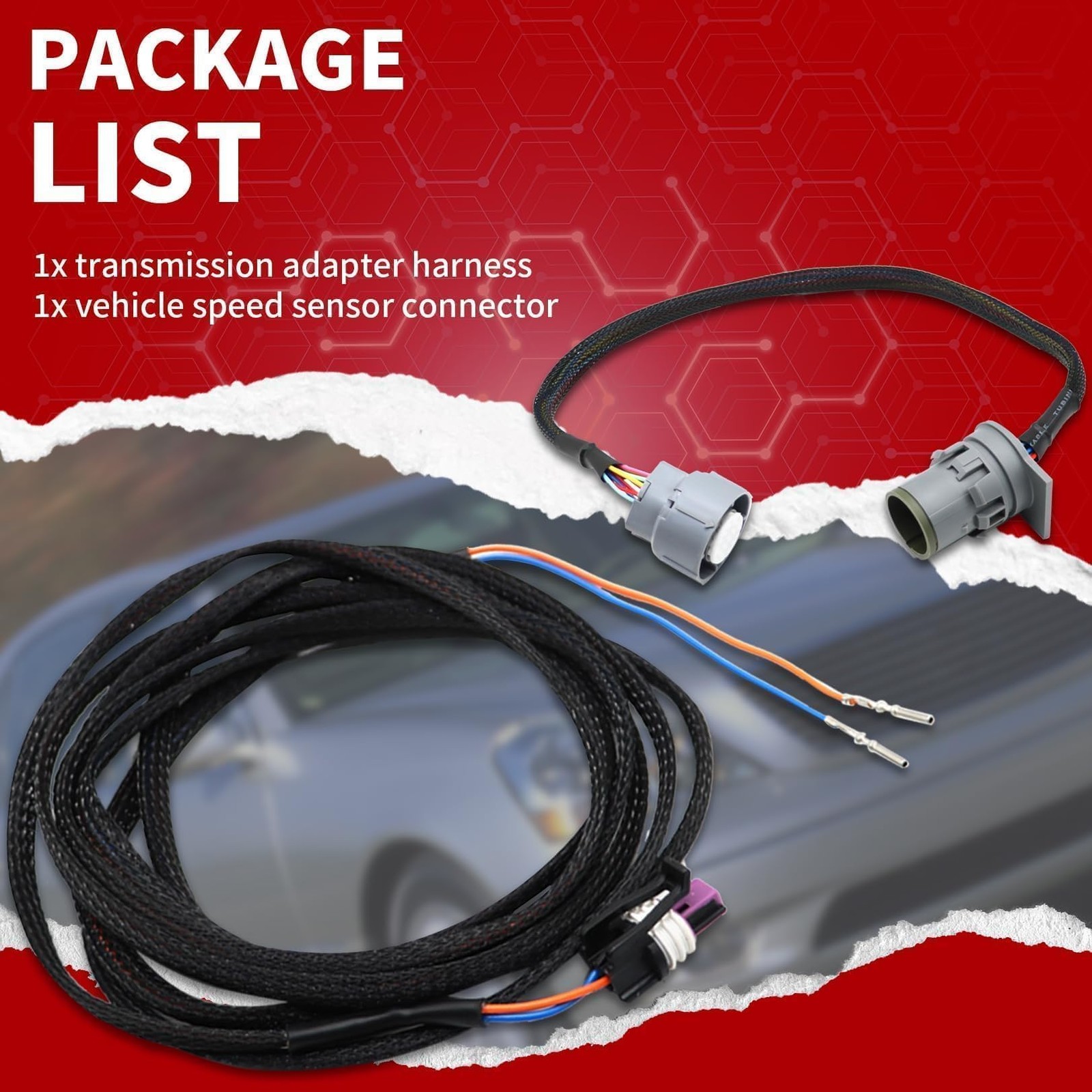 Nakkaa Transmission Adapter Harness Connector 4L60E To 4L80E Swap Compatible