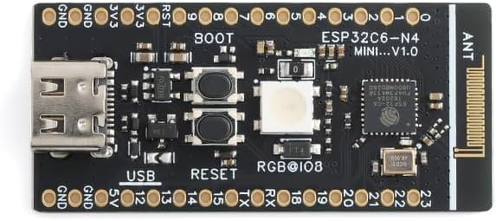 Esp32-C6-Mini Development Board Low-Power Wifi Bluetooth 160Mhz Wifi 6 for Zigbe