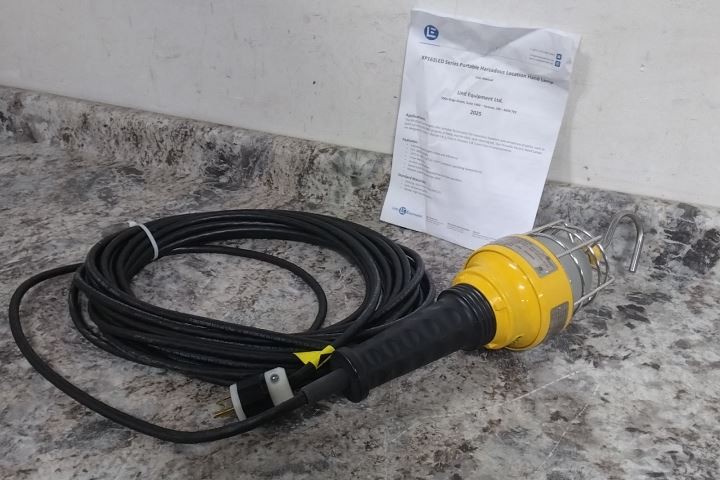 Lind Equipment XP162LED-50P 120VAC 800 Lm 9W Hazardous Location LED Hand Lamp