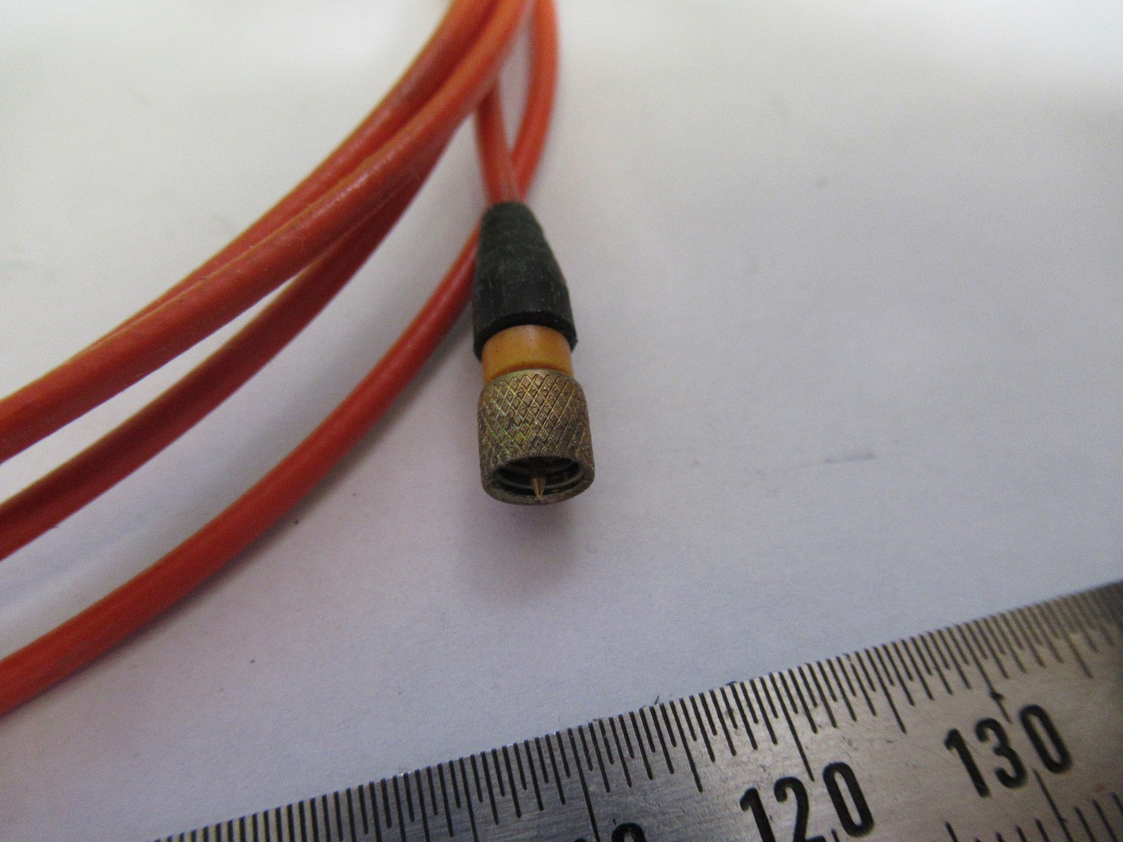 MALCO 120in ACCELEROMETER CABLE LOW NOISE 10-32 connector V7-FT-73