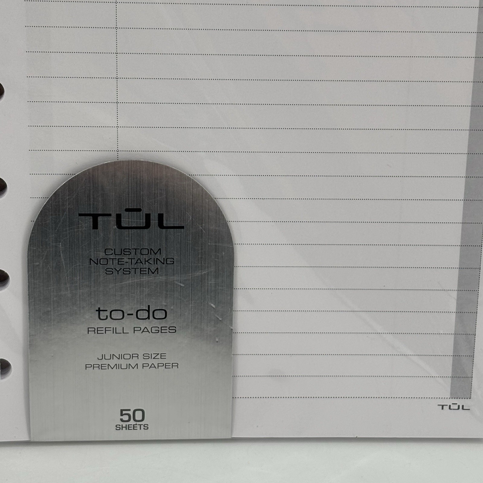TUL® Discbound Undated Daily Refill Pages Undated (21 Pages) & To-do (50 Pages)