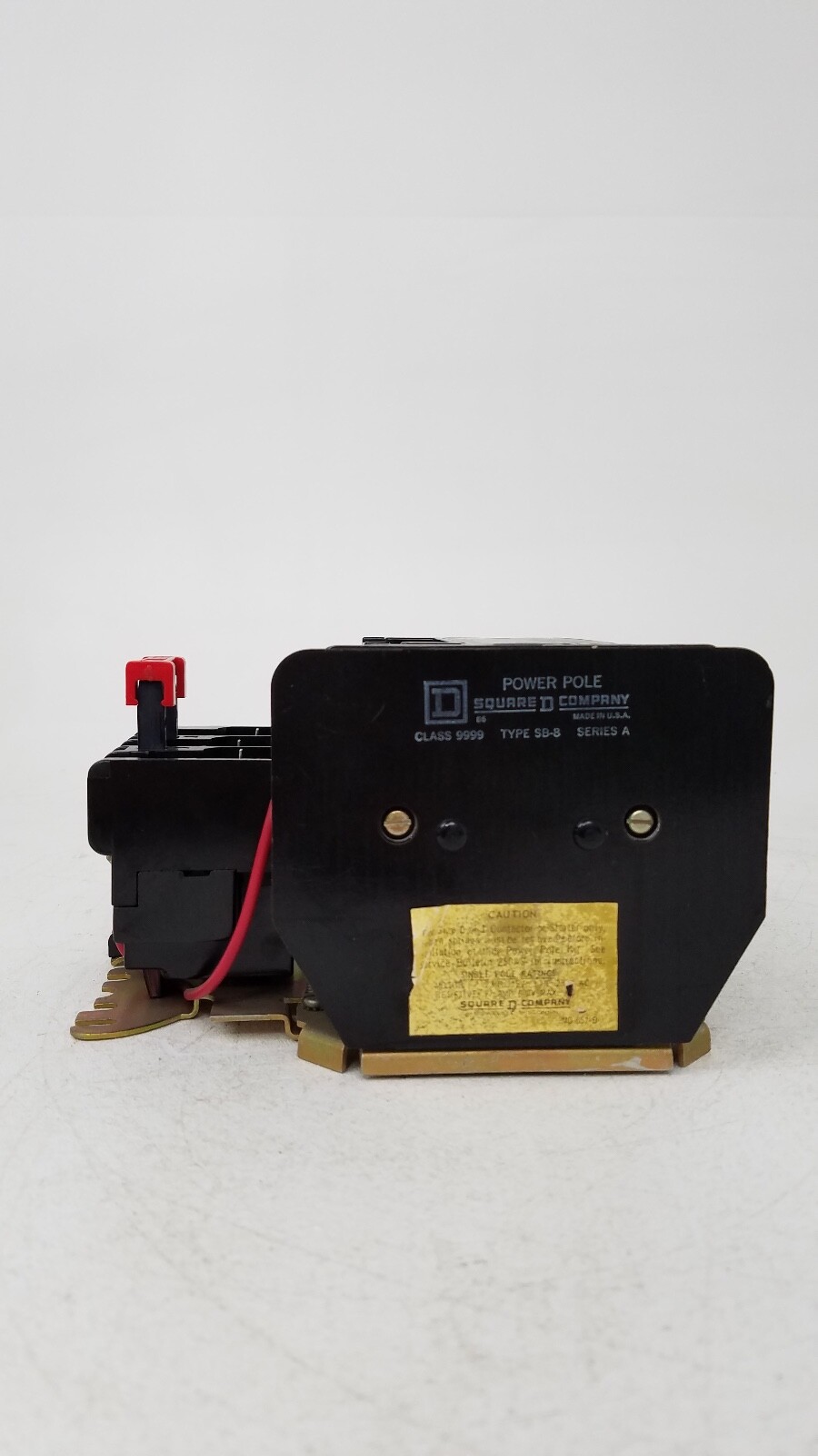 8536SBG-2 Square D Size 0 Motor Starter 115V – 230V Coil + Type SB-8 Power Pole