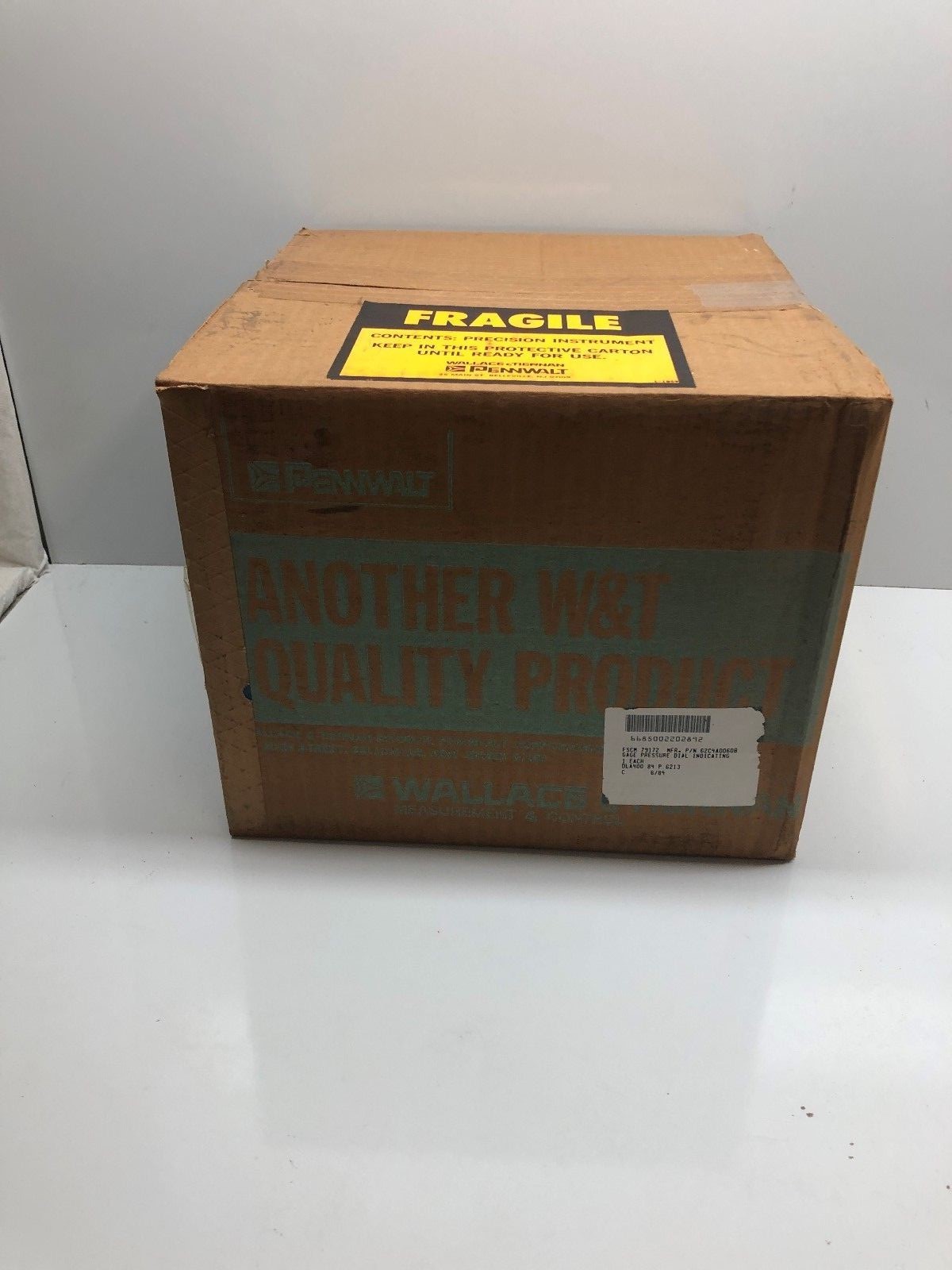 NEW WALLACE & TIERNAN PENNWALT DIFFERENTIAL PRESSURE GAUGE