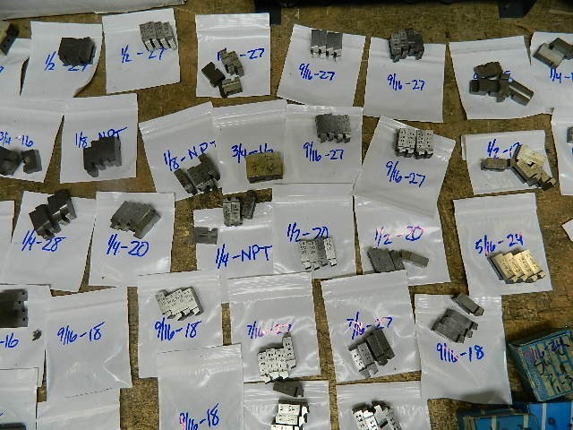 Geometric 9/16 size Threader Die Sets ((( SELECT 1 SET PER LOT from LIST )))
