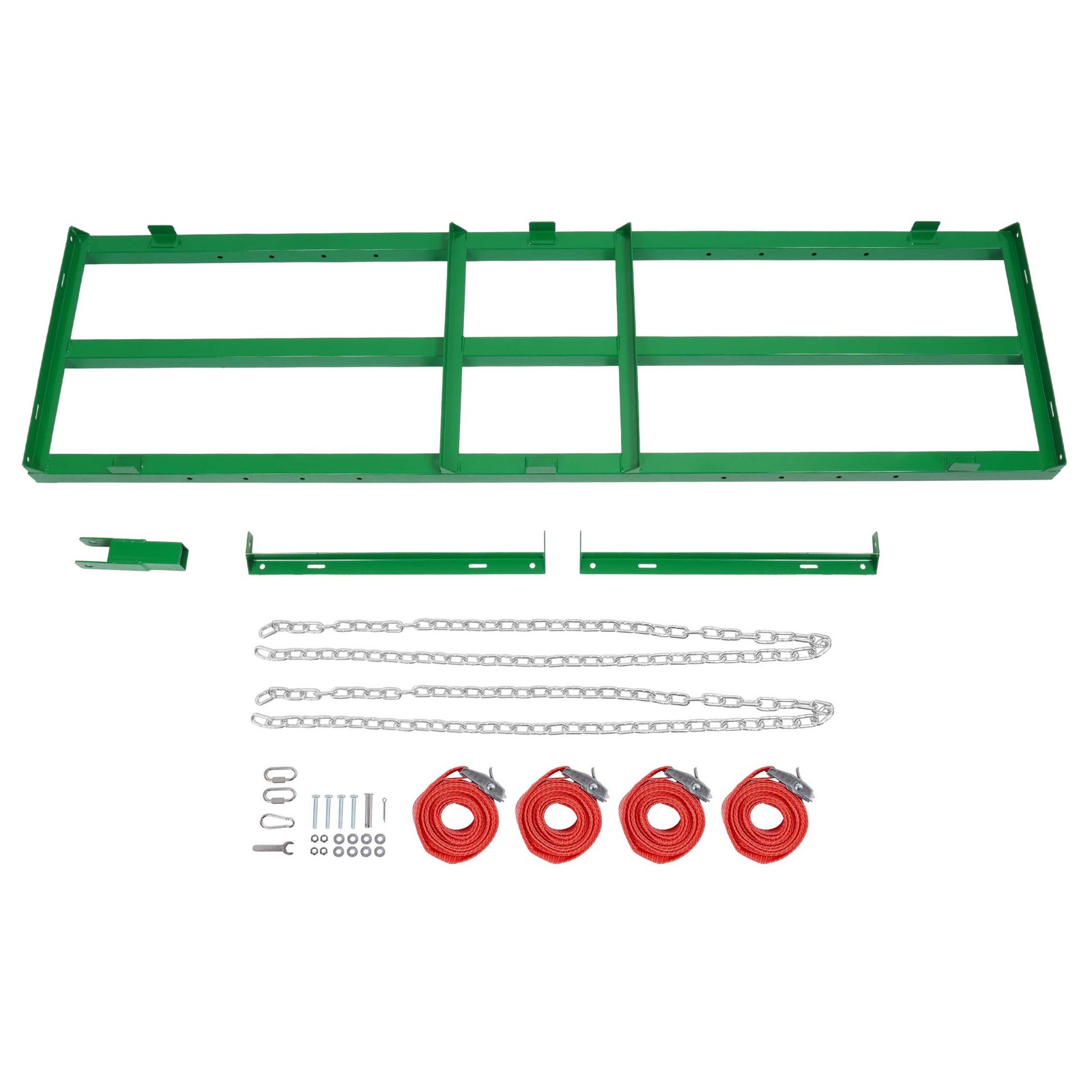 Drag Harrow Driveway Grader for ATV UTV 6 FT Tractor Tow Behind Rake