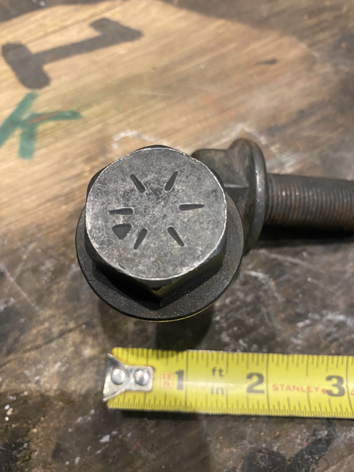 2 Hex Head Flange Bolts 3/4″- 16 x 2″ Long «2 Bolts» Grade 8