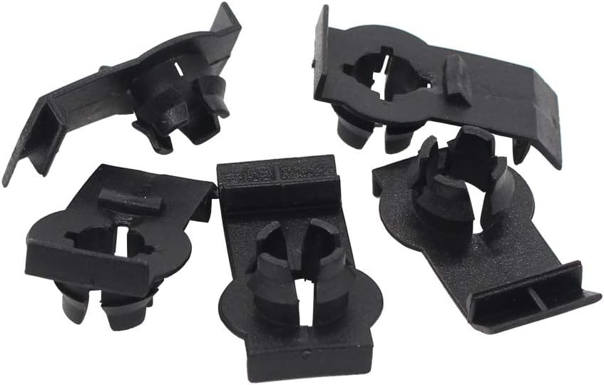 5-Pack Window Regulator Bracket Retaining Clips for 2000-2006 E53 Front & Rear L