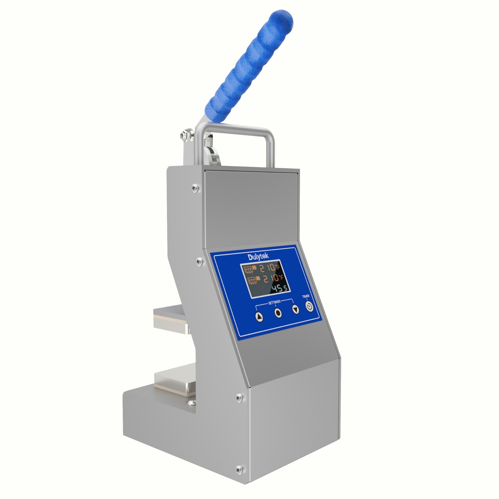 Dulytek DM800 Personal Heat Press, Portable, 2.5 x 3 in Plates, Free Starter Kit