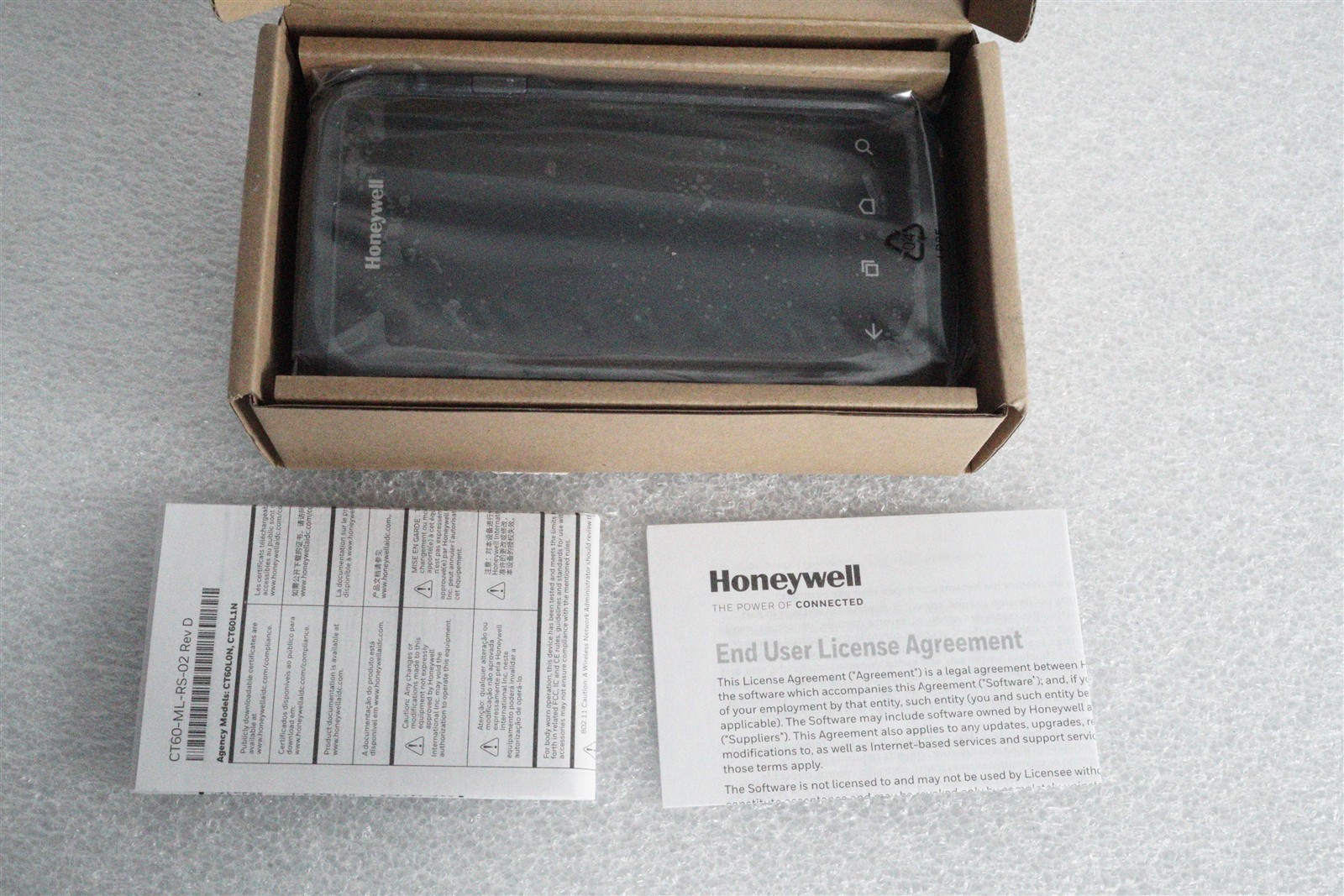 Honeywell Dolphin CT60 Mobile Handheld Computer CT60-L0N-ASC210F New W Battery