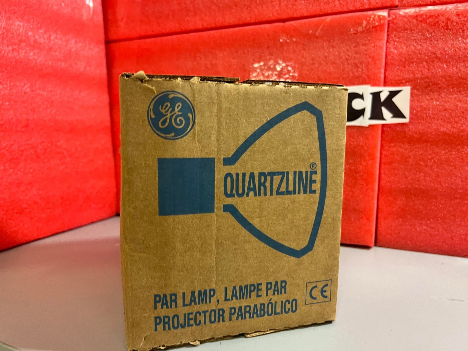 GE Quartzline FFN-Q1000 PAR64/1 120V 1000W Mogul Quartz Stage Light Lamp Bulb