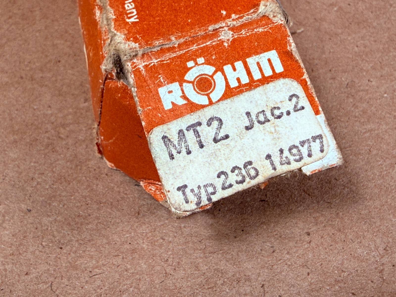 NOS – Rohm Jacobs Chuck Arbor – 14977 – 2MT Arbor to 2JT – New Old Stock
