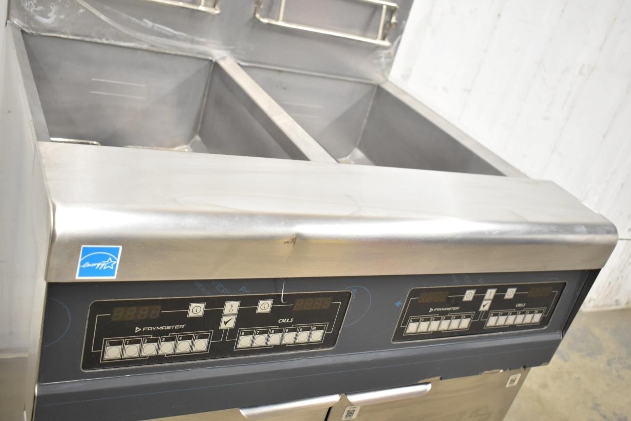 NEW 2021 Frymaster FPPH255CSE Propane Gas LP 50 LB 2 Vat Double Fryer w/ Filter