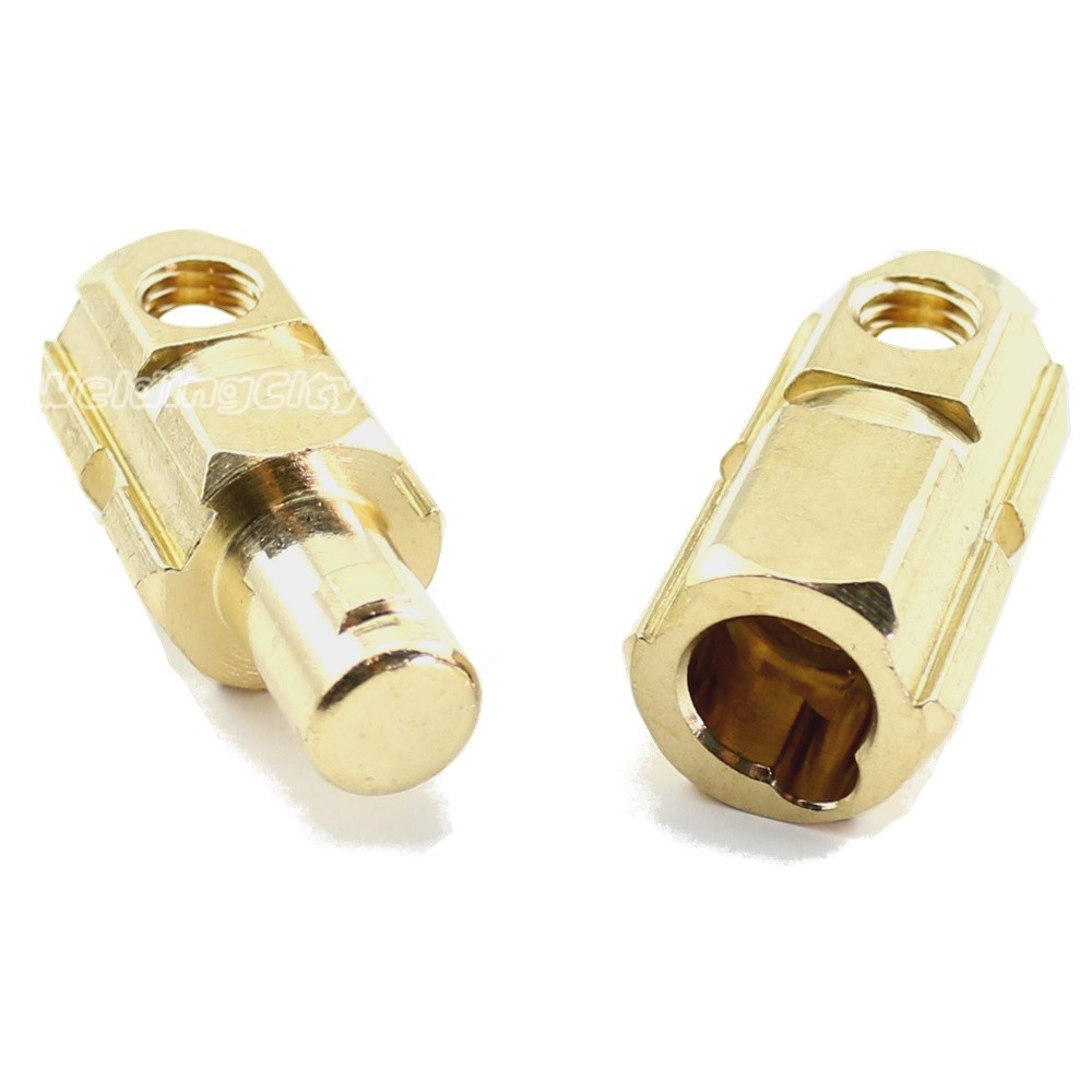 WeldingCity® Dinse-type Twist-lock Cable Connector Pair #2-1/0 35-50mm US Seller