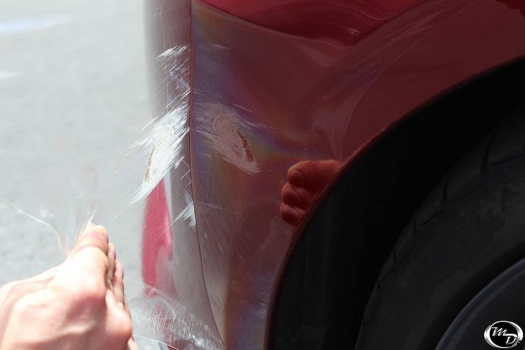 Scratch Resistant Clear Vinyl Wrap, 12″ x 60″, Ideal for Car Paint Protection