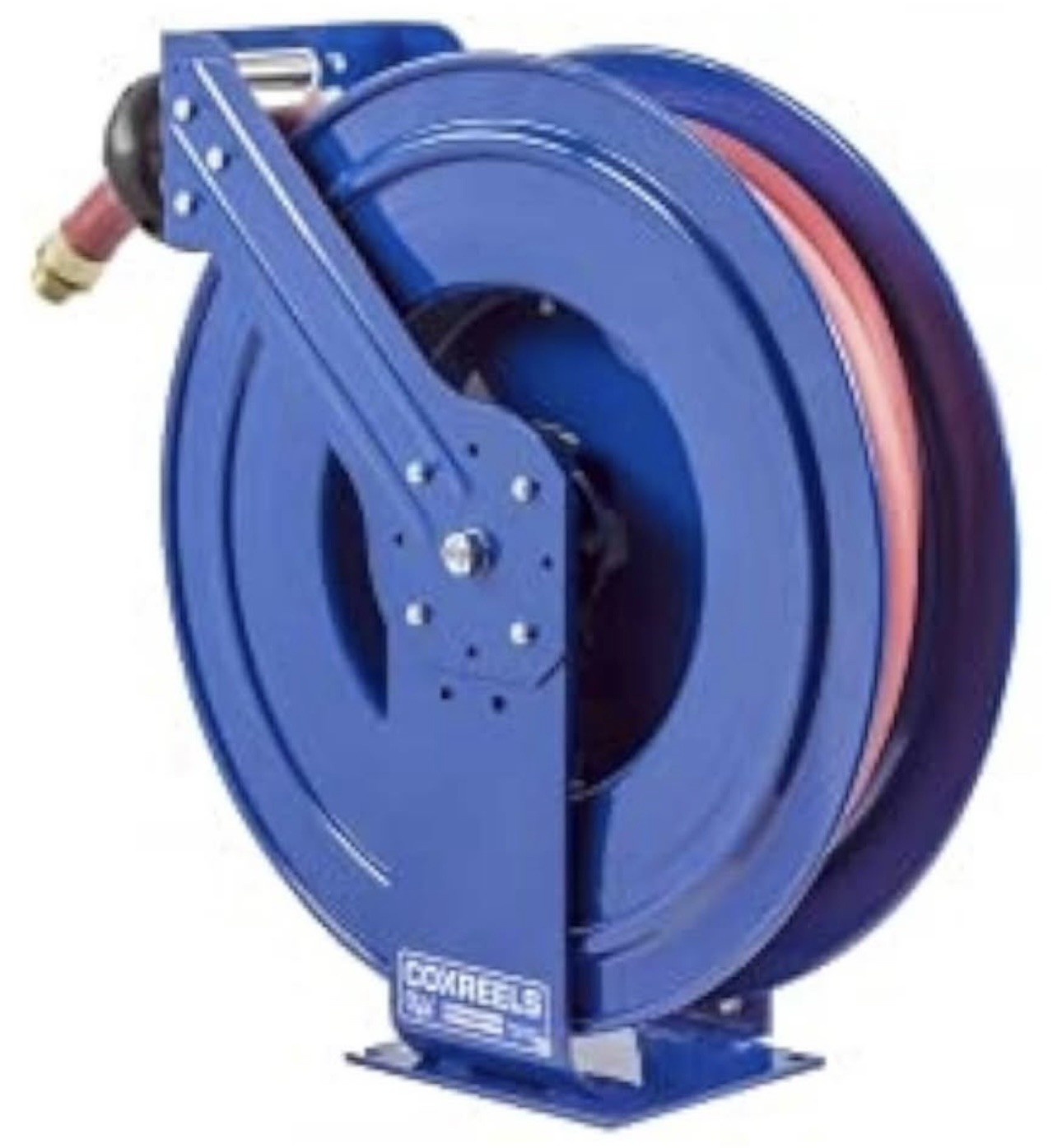 Coxreels TSHF-N-635 Retractable Fuel Delivery Hose Reel, 1″ x 35′ Hose, 300 PSI