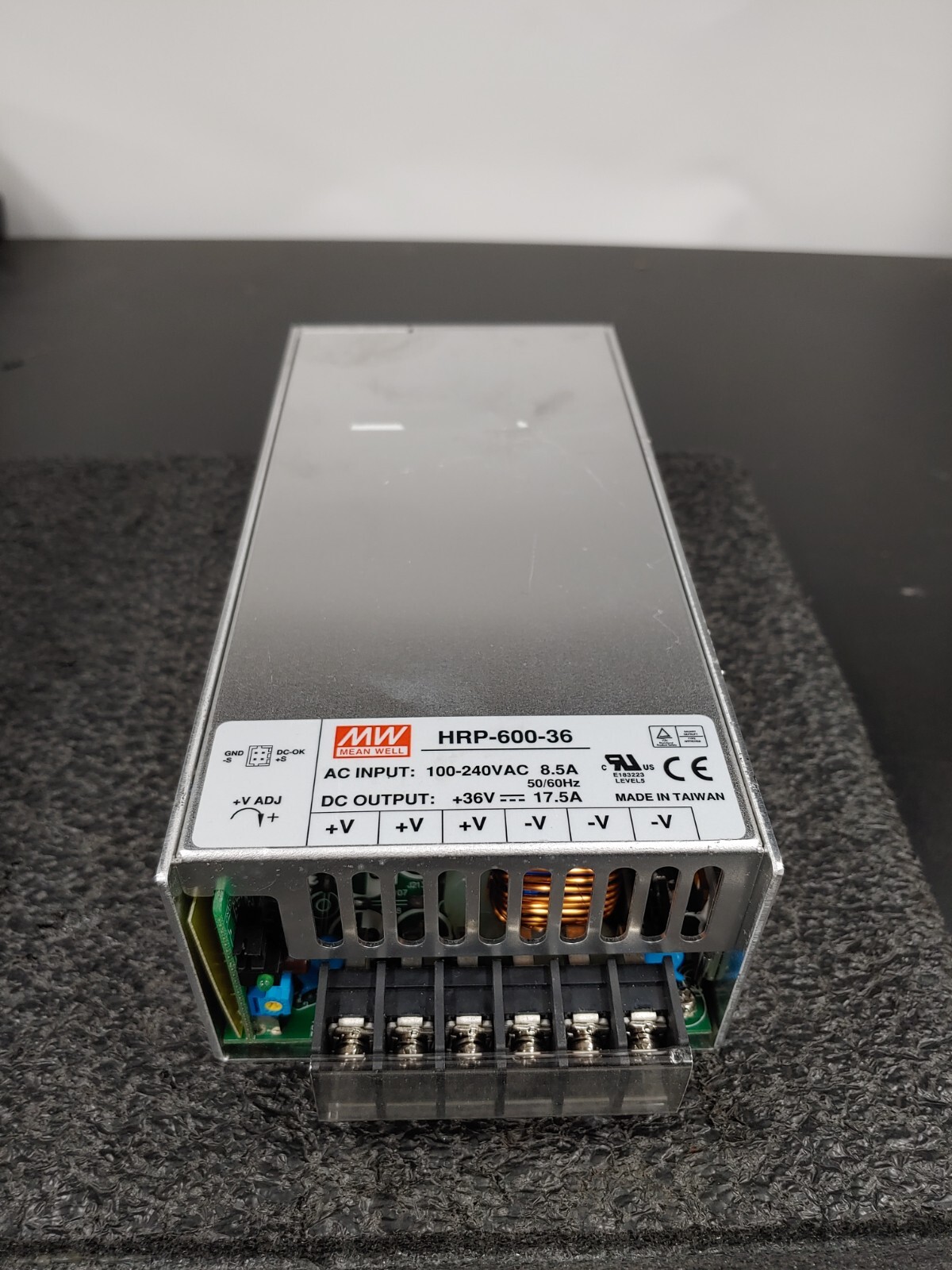 MEAN WELL HRP-600-36 AC-DC Single Output Enclosed Power Supply