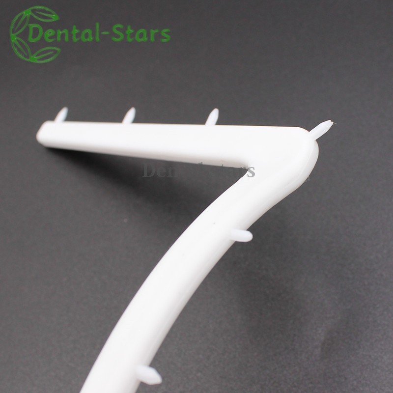 5/100Pcs Rubber Dam Frame Dental Autoclavable Dam Holder Instruments 130 x 100mm