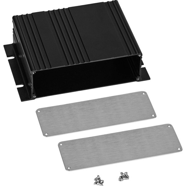 Aluminum Enclosure Box 3-5/8″ D x 5-1/2″ W x 1-9/16″ H with Mounting Flanges