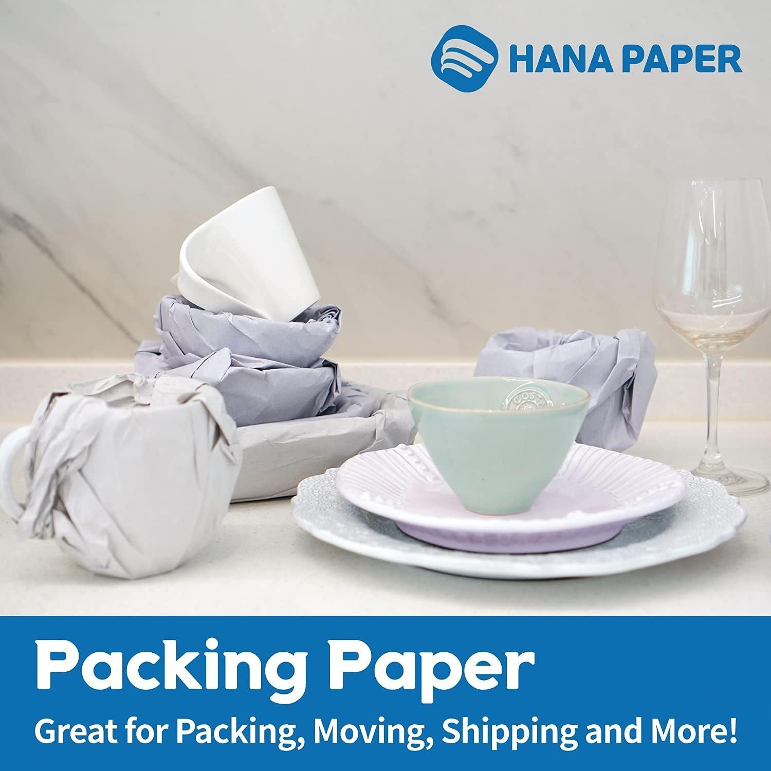 500 Sheets 30.5″ x 17″ Large A-Grade Packing Paper – Ideal for Moving & Shipping