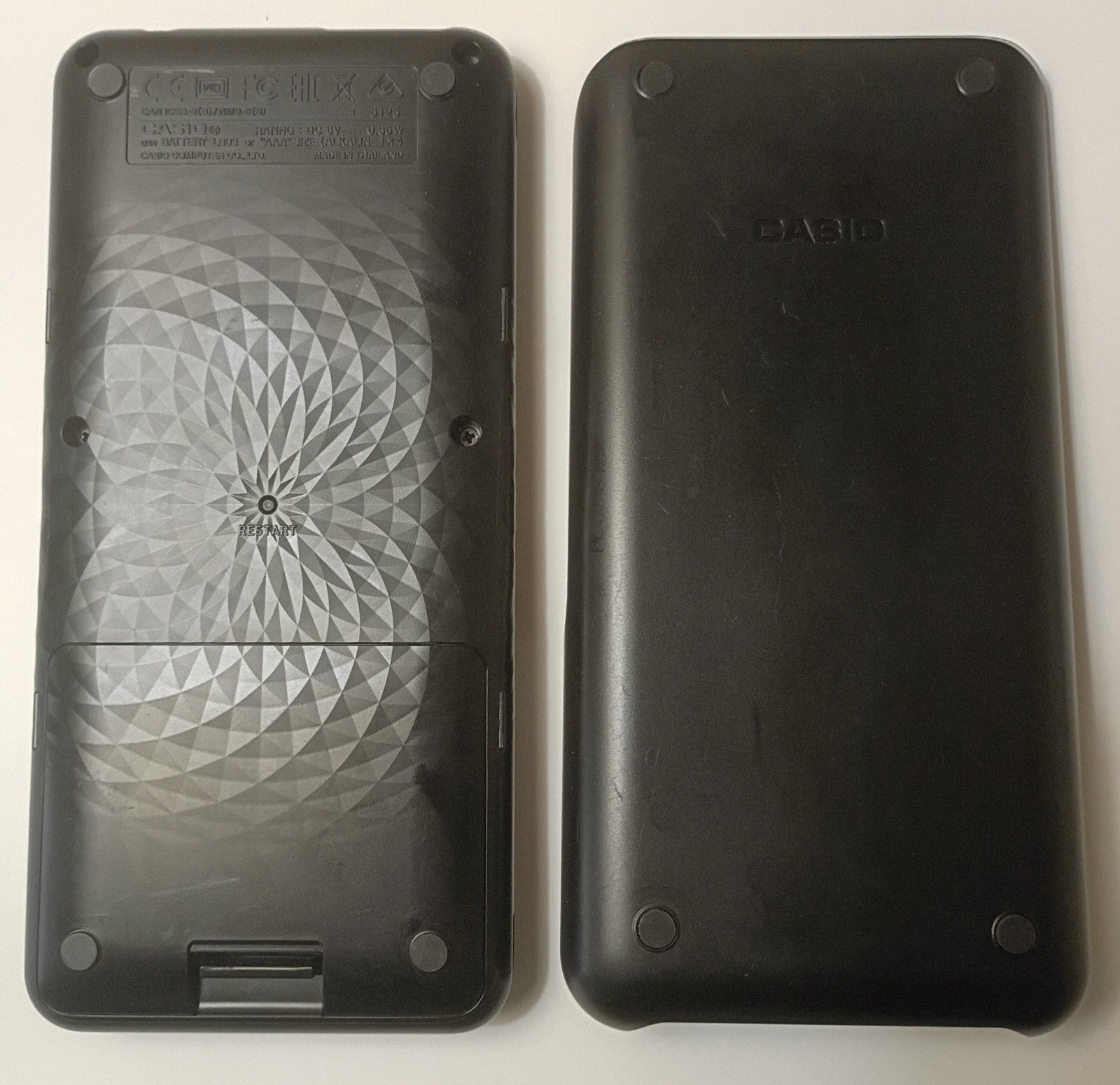 Casio fx-9750GIII Graphing Calculator Black USB Power Graphic 3 with Cover