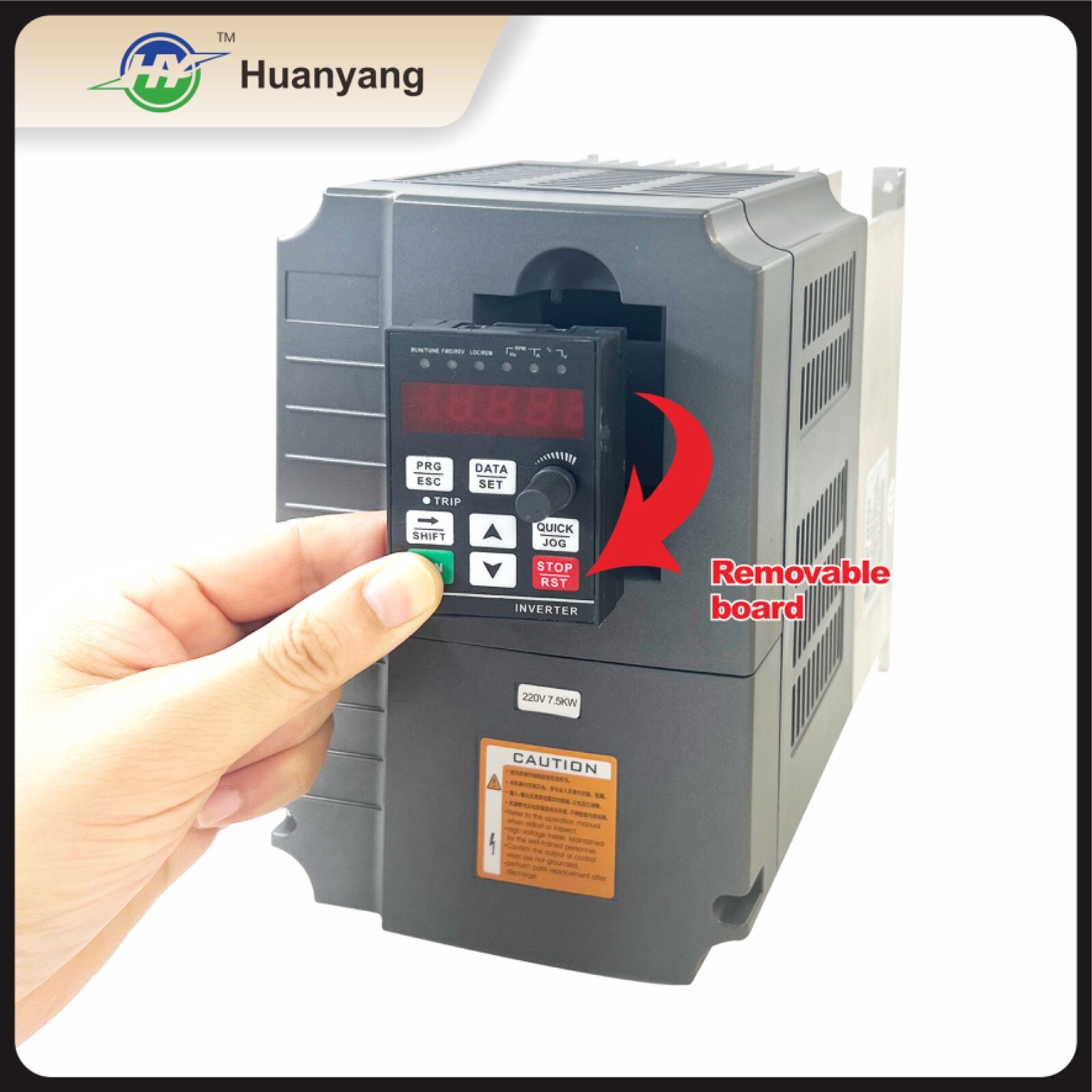 VFD 220V 10HP 7.5kW 34A Vector Control Variable Frequency Drive Inverter motor
