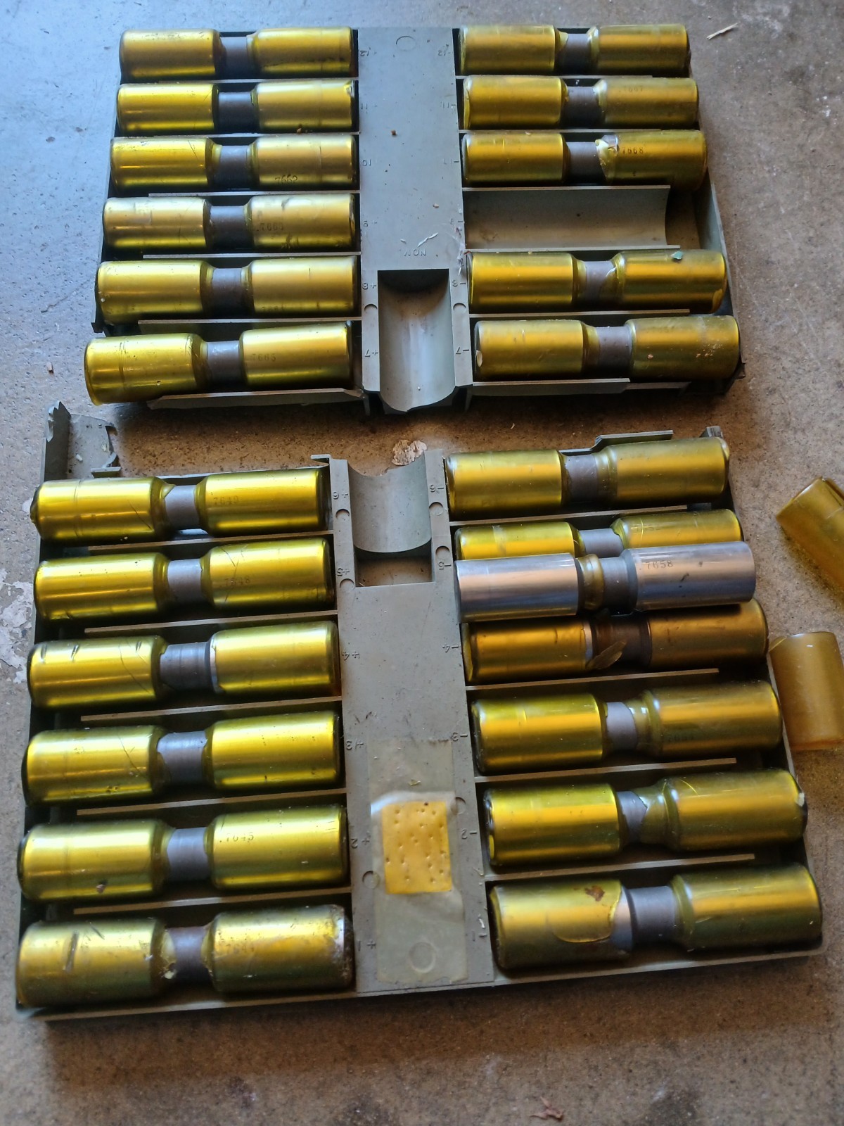 Deltronic Gauge Pin 24 Pcs.( .7644-.7649)(.7660-.7668)(.765-.7657) In .0001 Inc