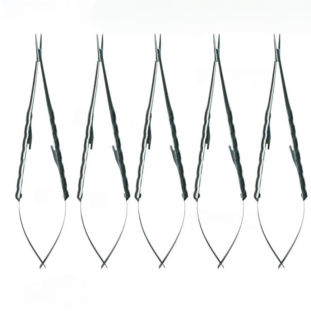 Hu Friedy NHDPV Micro Straight Castro Needle Holder, Diamond Dusted, 18cm