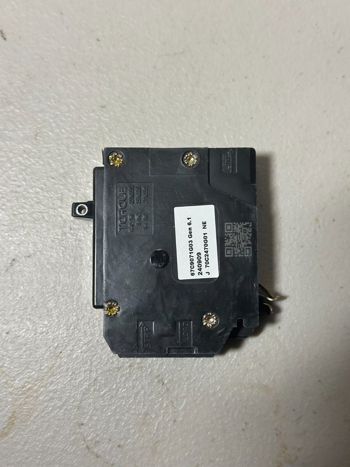 10 PCS Eaton BRP115AF 120/240V 15A Single Phase Circuit Breakers