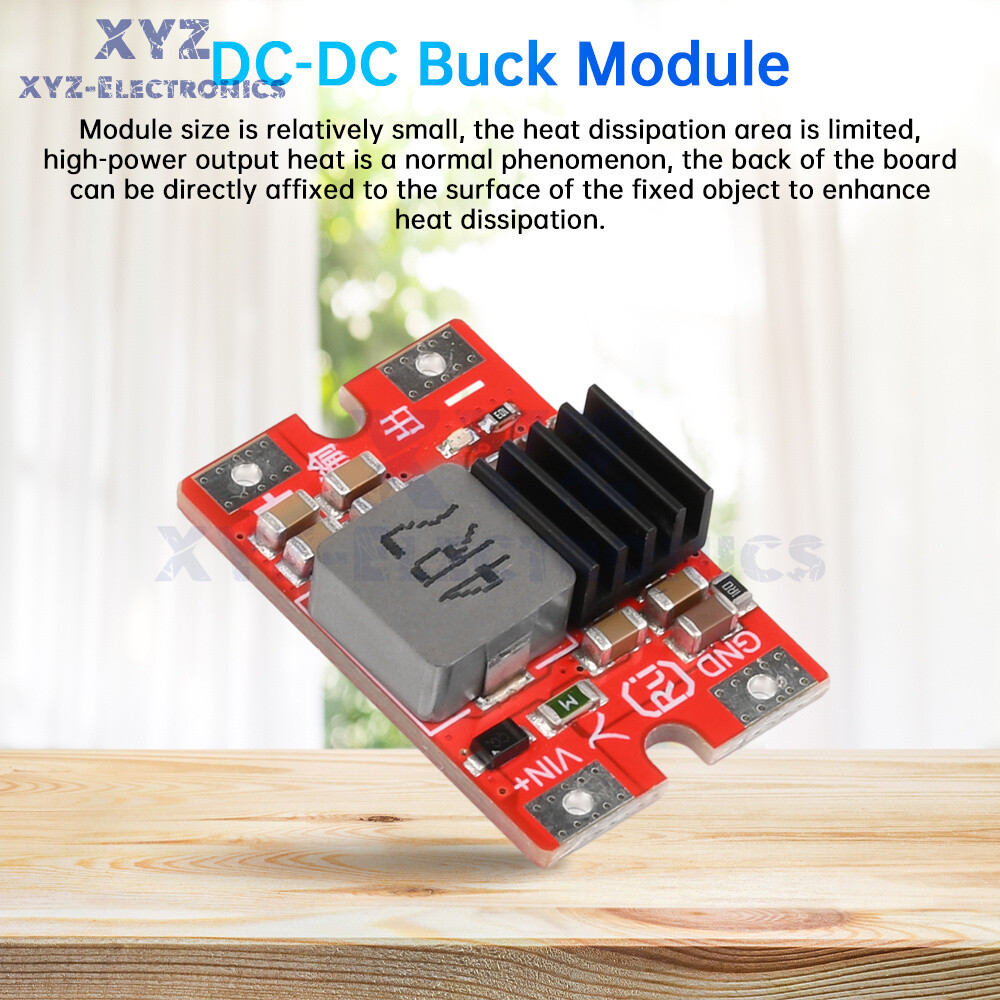 27V to 5V12V8A Mini DC-DC Step down Module Model Aircraft High Power Buck Module