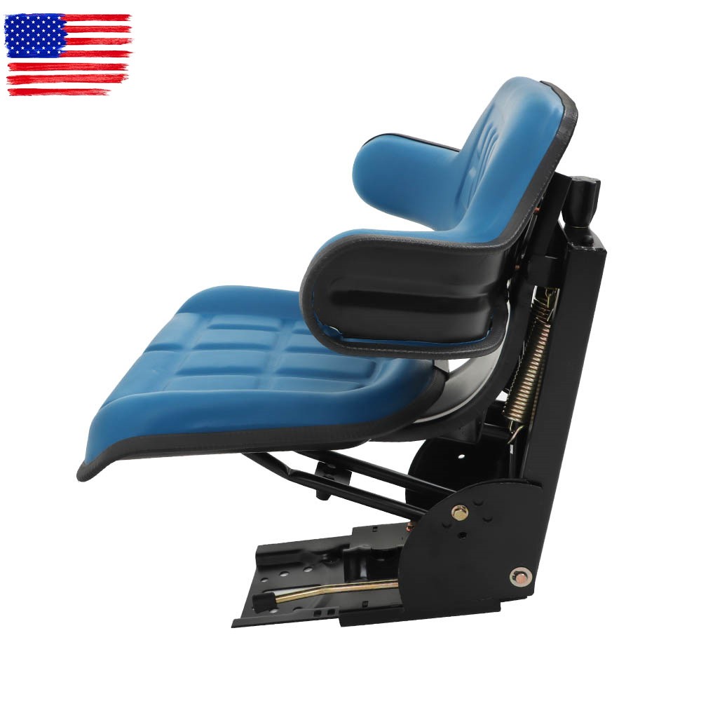 Blue Tractor Suspension Seat For Ford 2000 2600 2610 3000 4000 3600 4600 3910