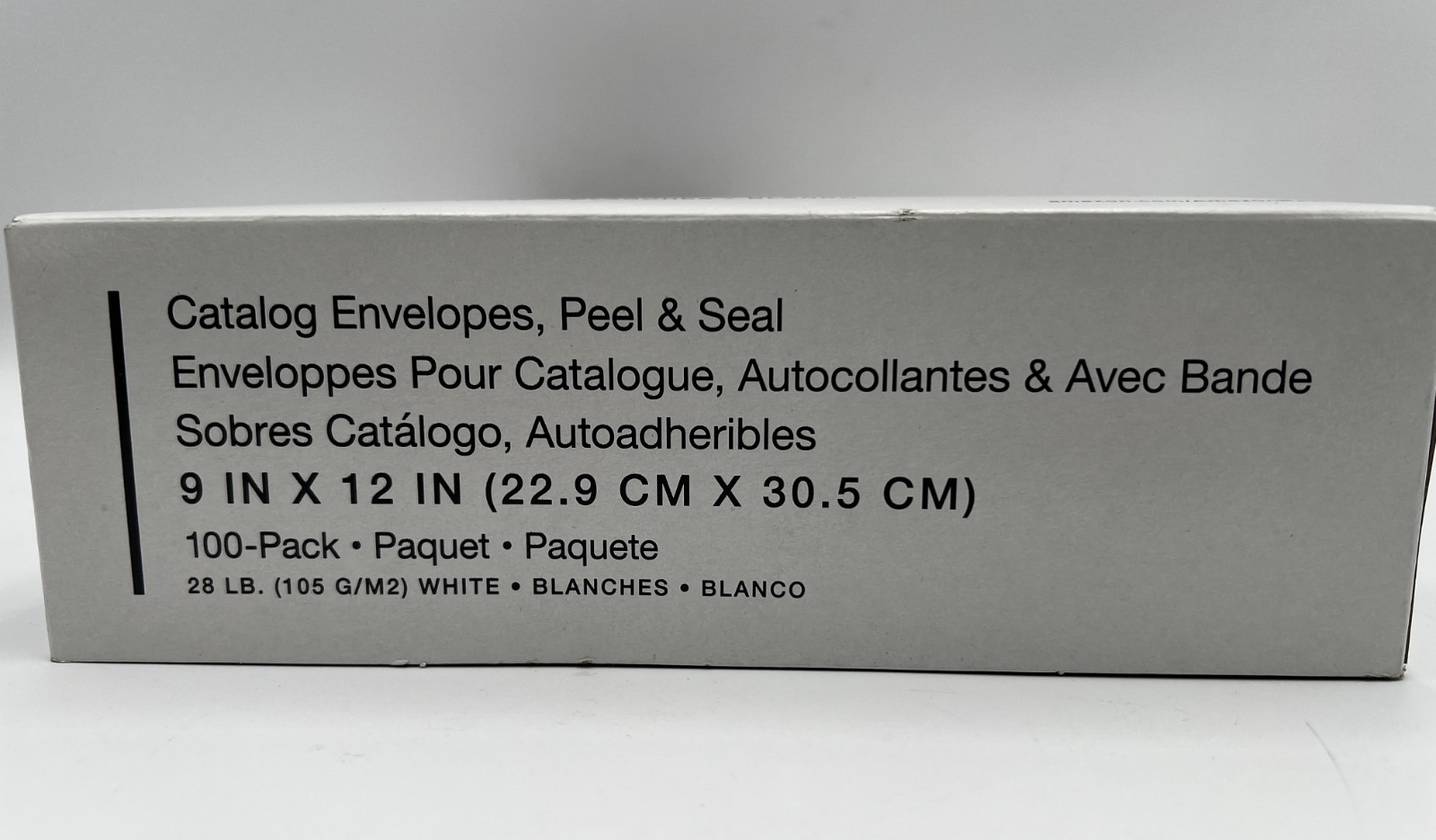 Amazon Basics Catalog Mailing Envelopes Peel & Seal 9″x12″ White 100-Pack