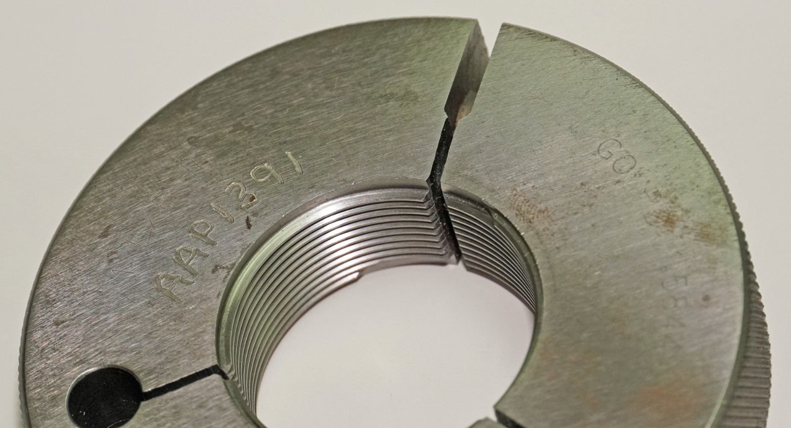 1-5/8-16 UNJ-3A Thread Ring Gage Set Go 1.5844 NoGo 1.5805 PMC Mercury USA