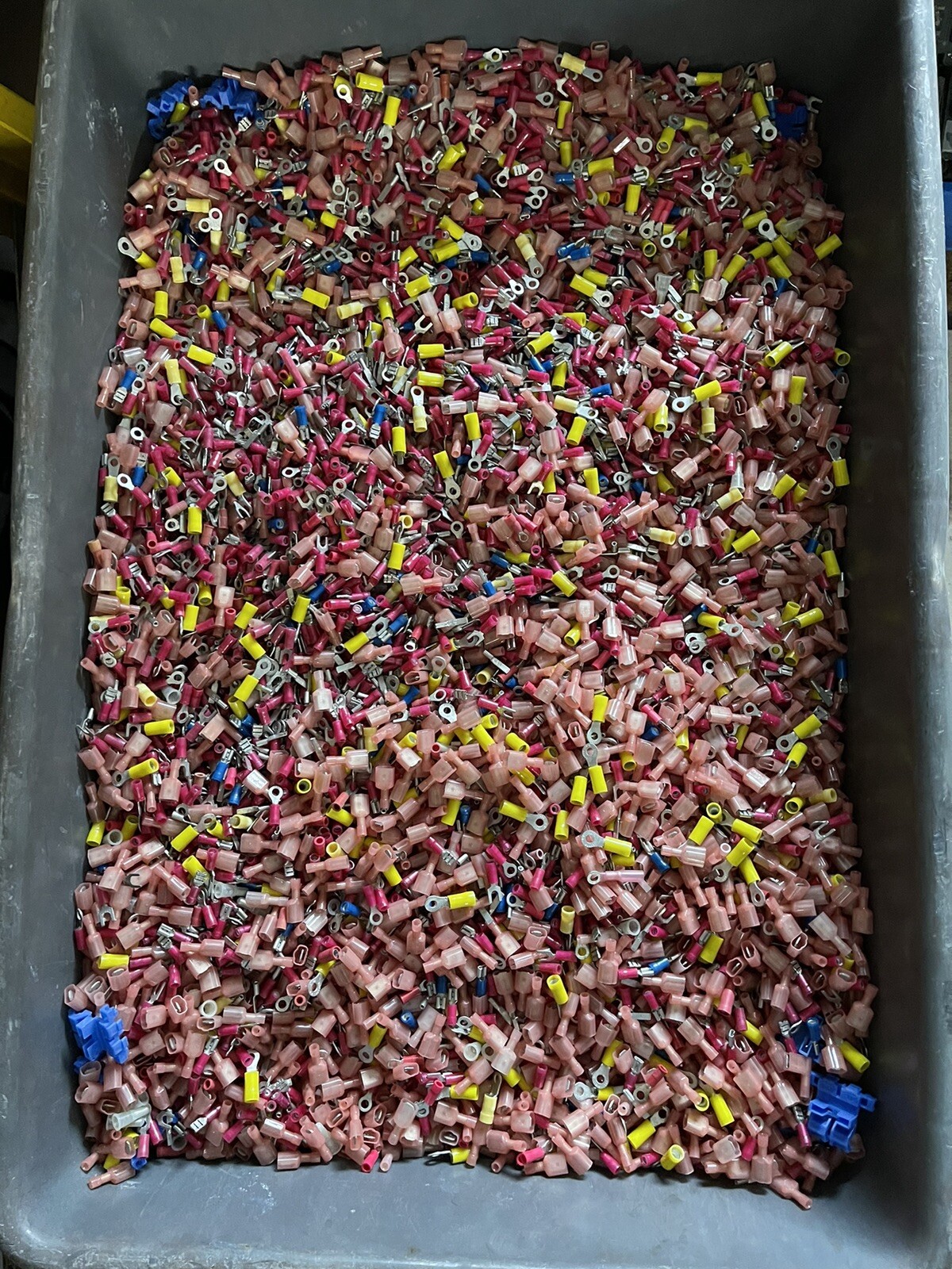 Genuine Panduit wire connectors – lot of 2000+ over 5 lbs mixed lot Ships Today