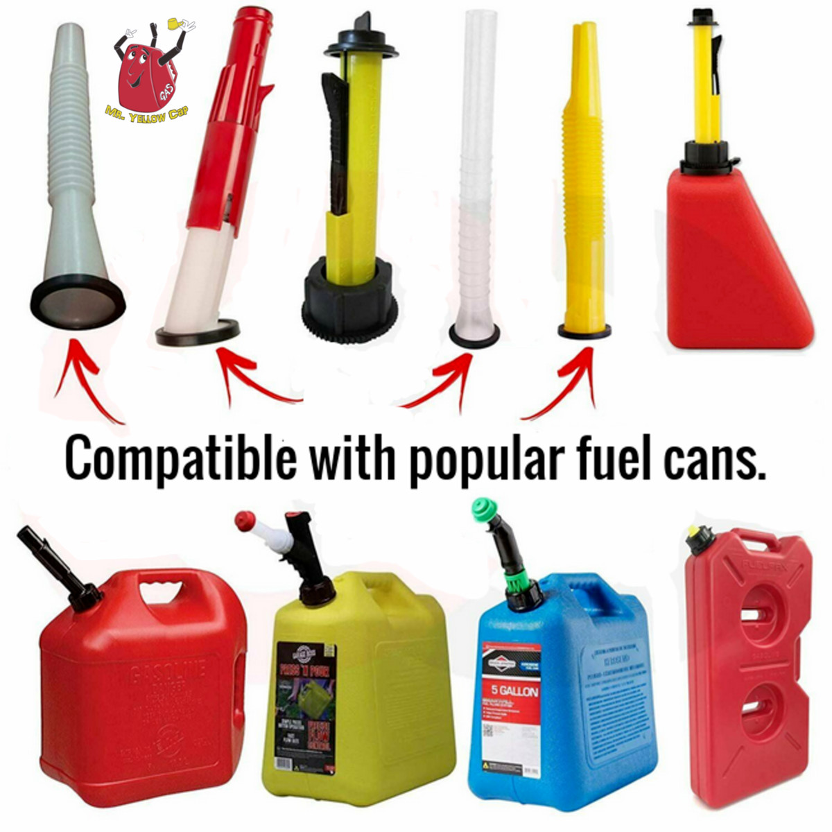 3 New Rubber Gaskets Gas Can Spout Gott Rubbermaid Blitz Wedco Scepter Eagle