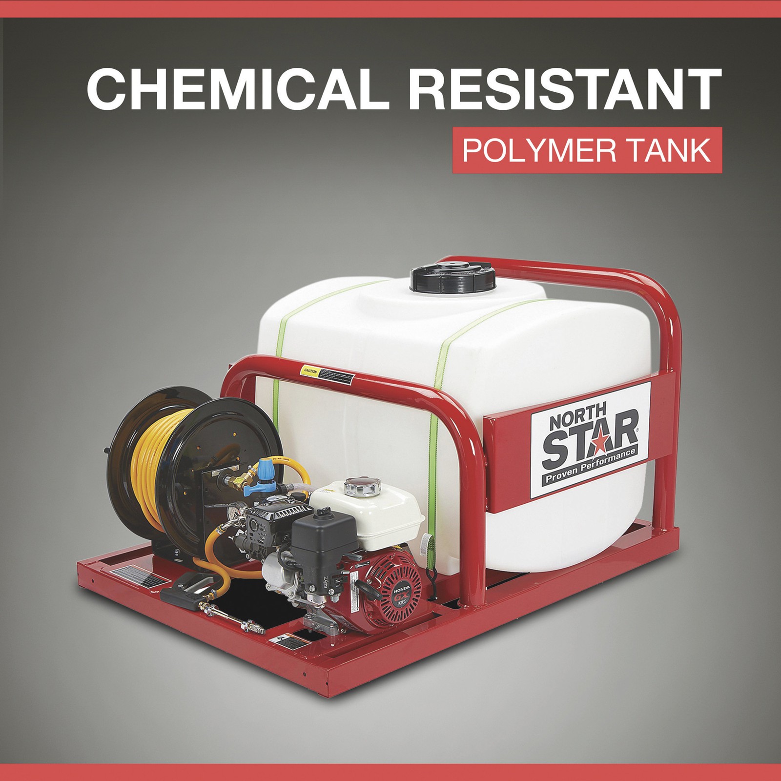 NorthStar Skid Sprayer, 100-Gallon Capacity, 160cc Honda GX160 Engine