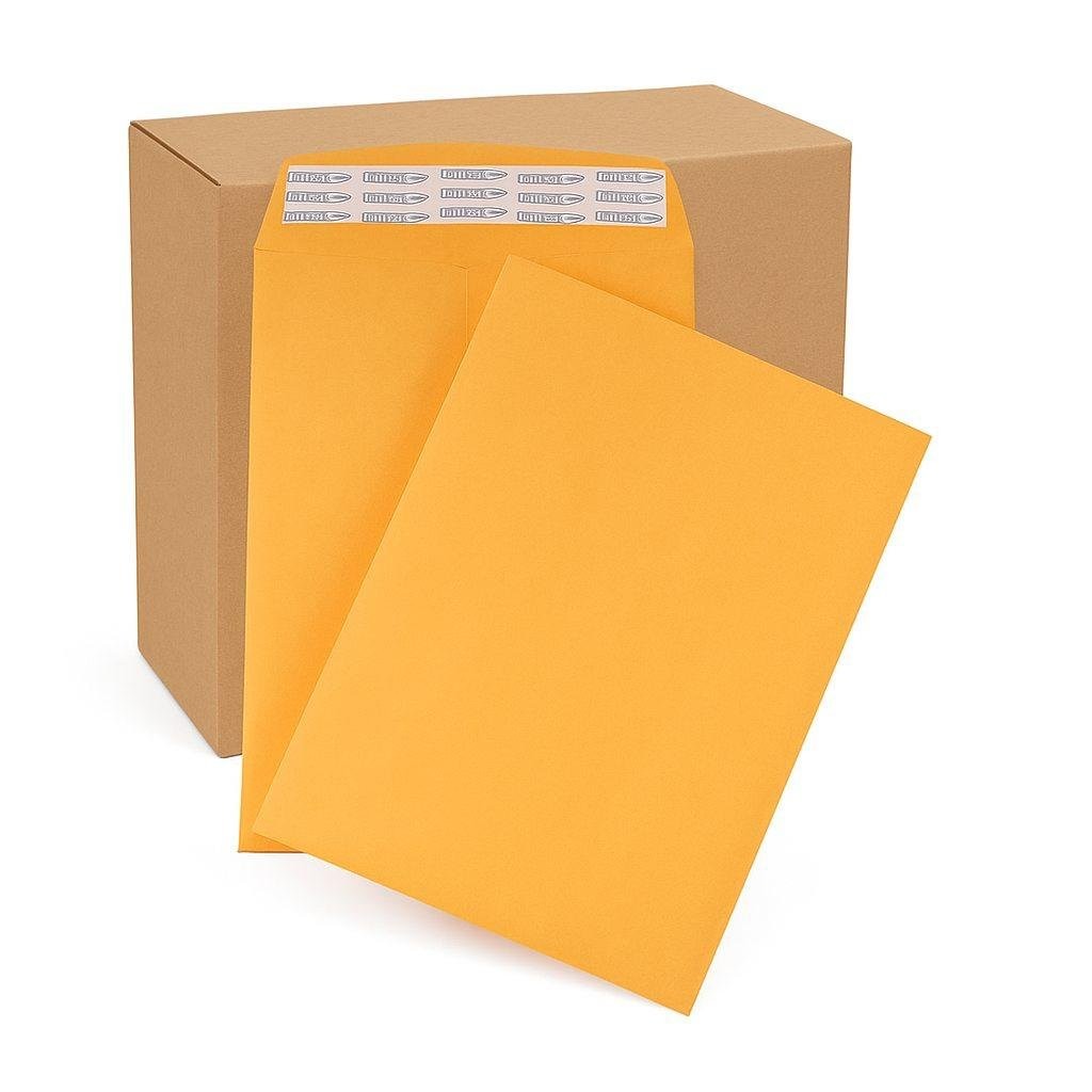 1000 – Pack 6″x9″ Kraft Catalog Mailing Envelopes Mailers Peel Self Seal