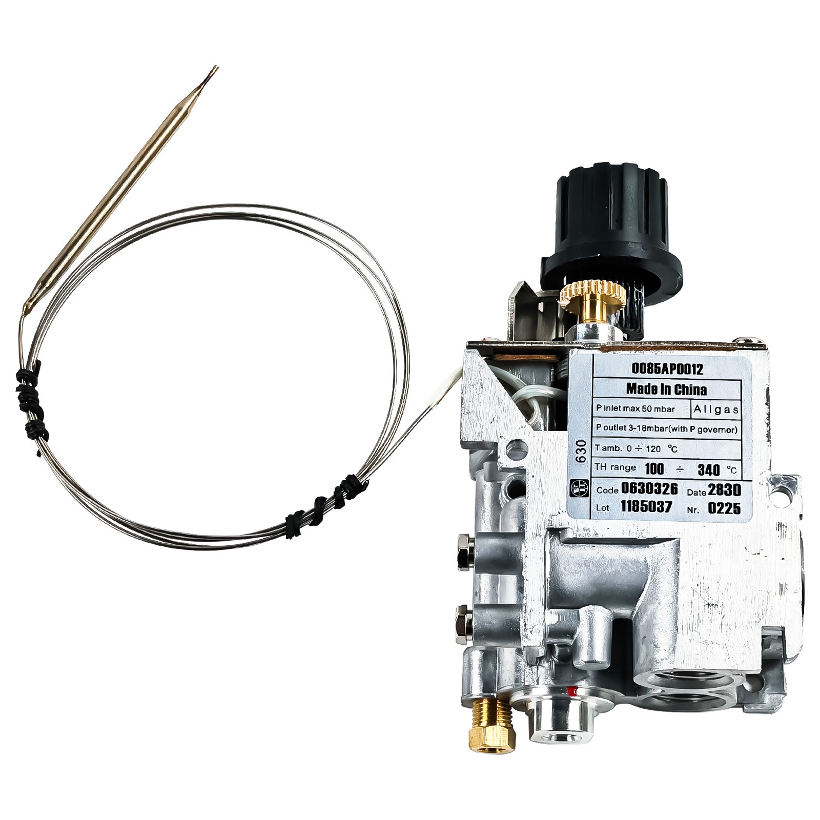 Gas Control Valve For SIT 630 Eurosit 100-340℃ 0630545 0630326 Thermostat