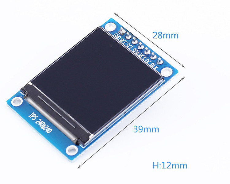 *3 units!*- 1.3 inch TFT IPS LCD Display Module 240×240 SPI for Arduino & RaspPI