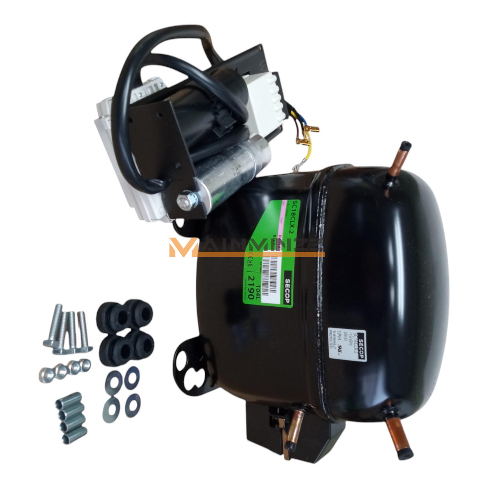 1PC New SECOP Compressor SC18CLX.2 115V R404a/R507 3/4HP