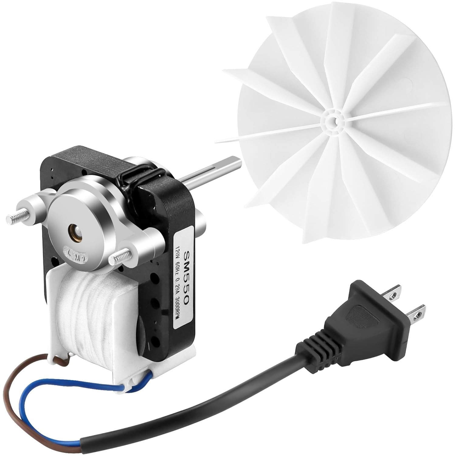 AMI PARTS Universal Bathroom Vent Fan Motor Kit SM550 Electric Motors Fit…