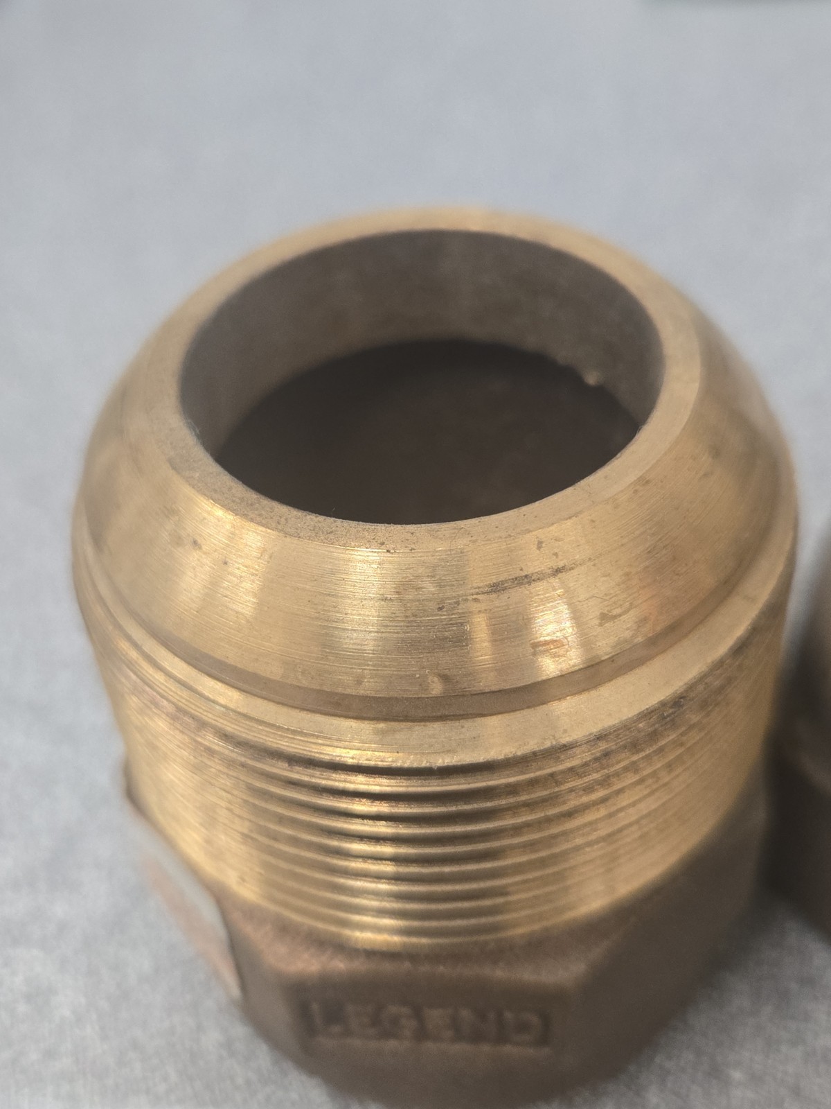 LEGEND (313-026NL) 1-1/4″ CAST BRONZE HAMMER FLARE FEMALE ADAPTER **LEAD FREE**
