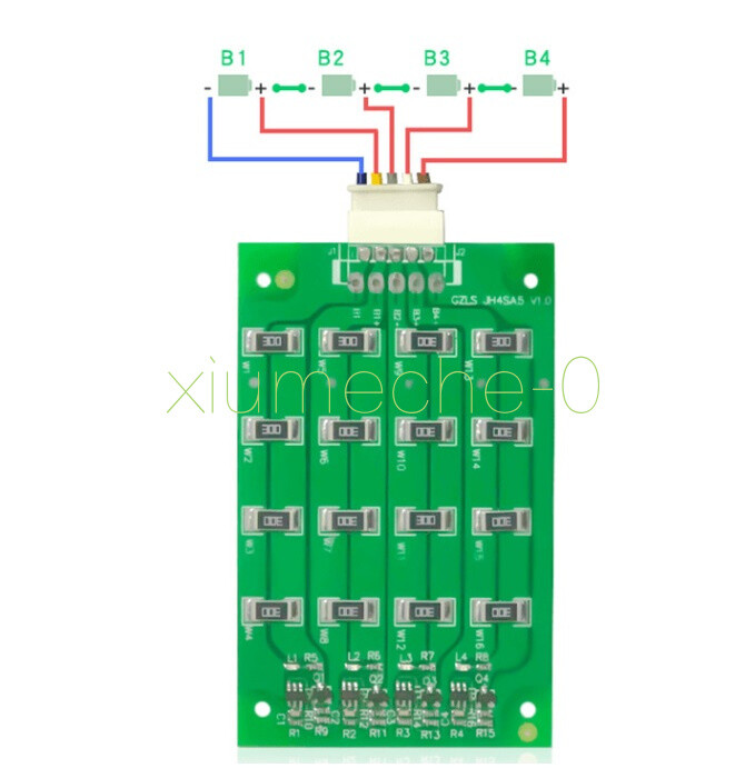 500MA 14.6V 2S 3S 4S balance board LiFePo4 3.2V lithium battery balancer voltage