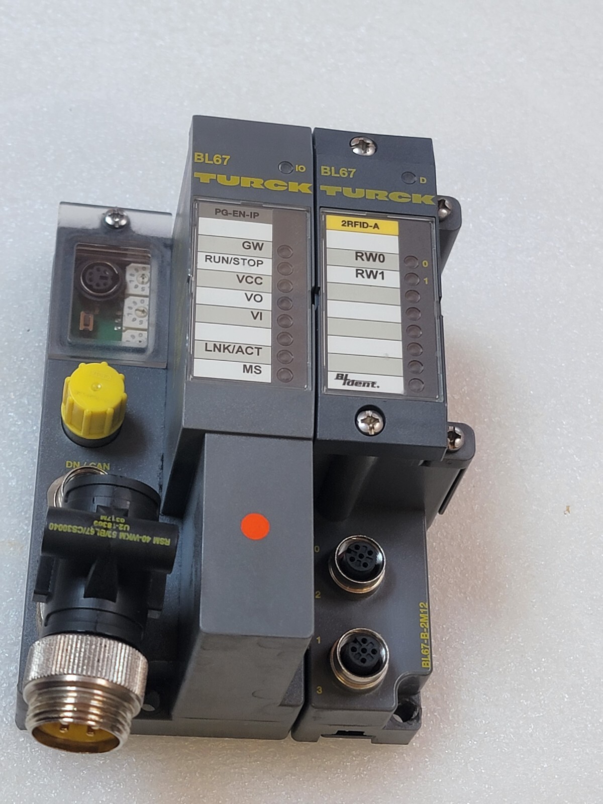 TURCK BL67-PKG-1015/CS30038 W/RSM 40-WKM 50/BL67/CS30040 USED CLEAN FREE SHIP