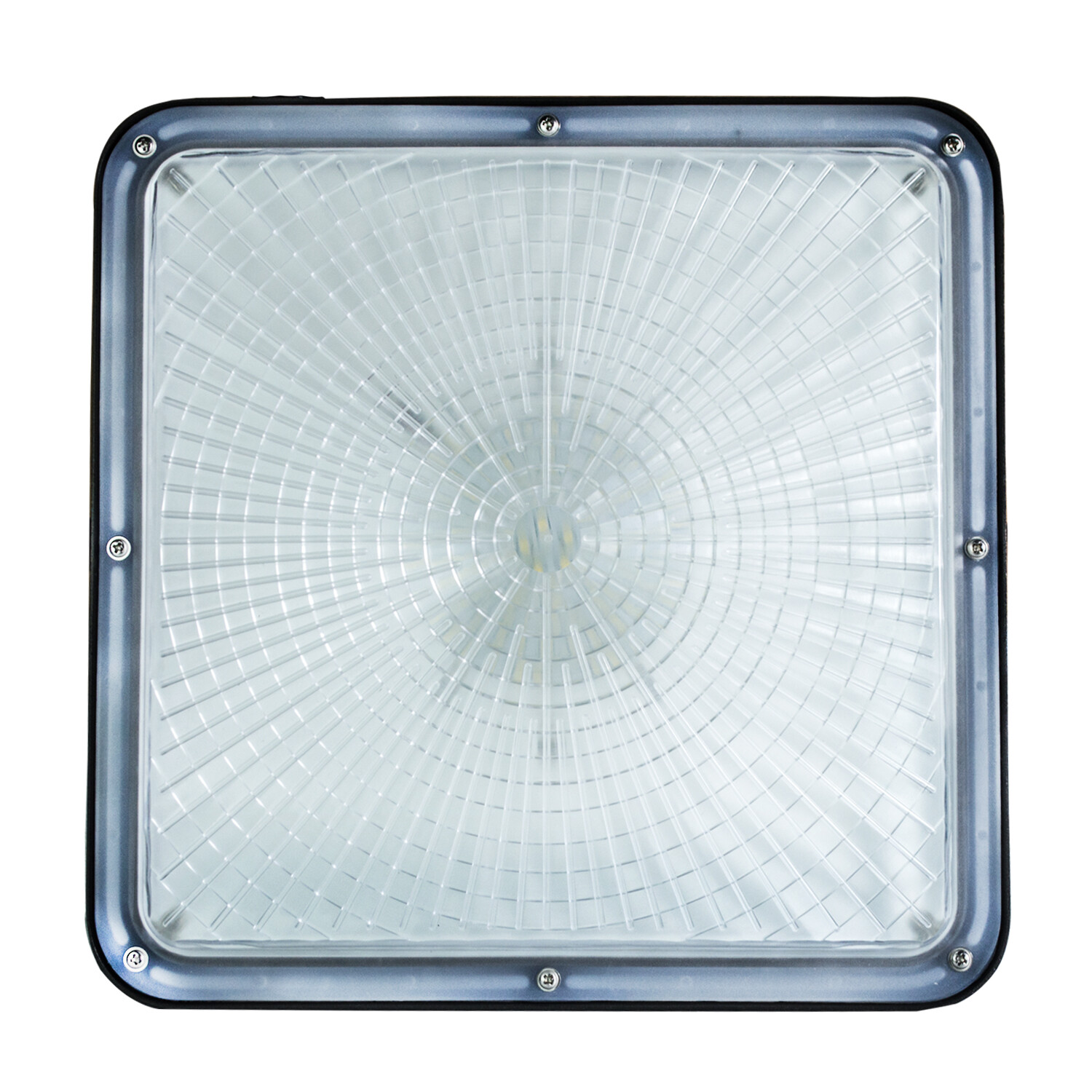 2x LED Canopy Light 70w Gas Station Garage Light 4800lm 110-277V AC Square Lamps